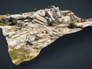 mountain rocks 4 3D 모델
