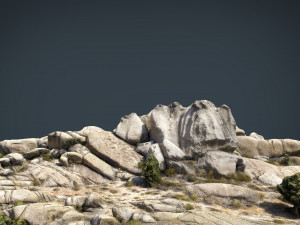 mountain rocks 4 3D 모델