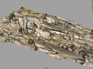 mountain rocks 4 3D 모델