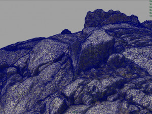 mountain rocks 4 3D 모델