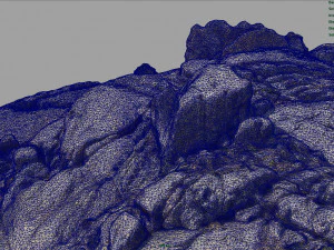 mountain rocks 4 3D Model