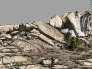mountain rocks 4 3D 모델