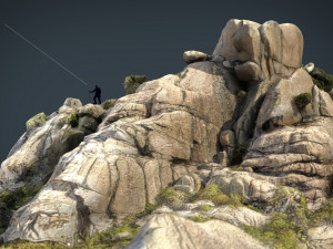 mountain rocks 5 3D Model