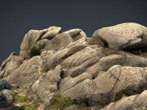 mountain rocks 5 3D Model