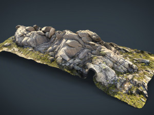 mountain rocks 5 3D Model
