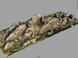 mountain rocks 5 3D Model