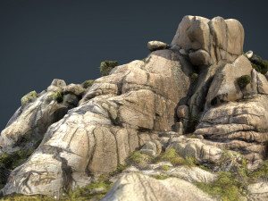 mountain rocks 5 3D Model