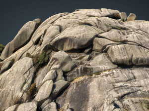 mountain rocks 6 Model 3D