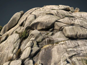 mountain rocks 6 3D Model