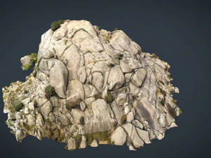 mountain rocks 6 3D Model