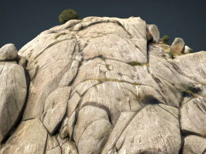 mountain rocks 6 3D Model