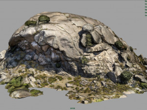 mountain rocks 6 Model 3D
