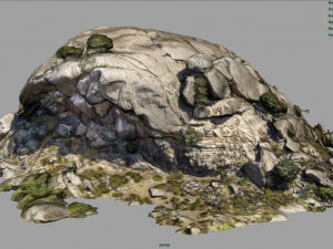 mountain rocks 6 3D Model