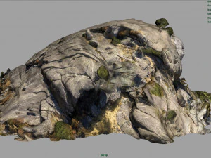 mountain rocks 6 3D Model