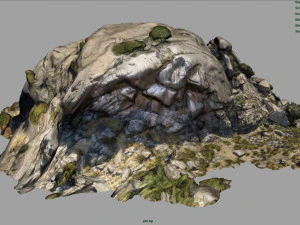mountain rocks 6 3D Model