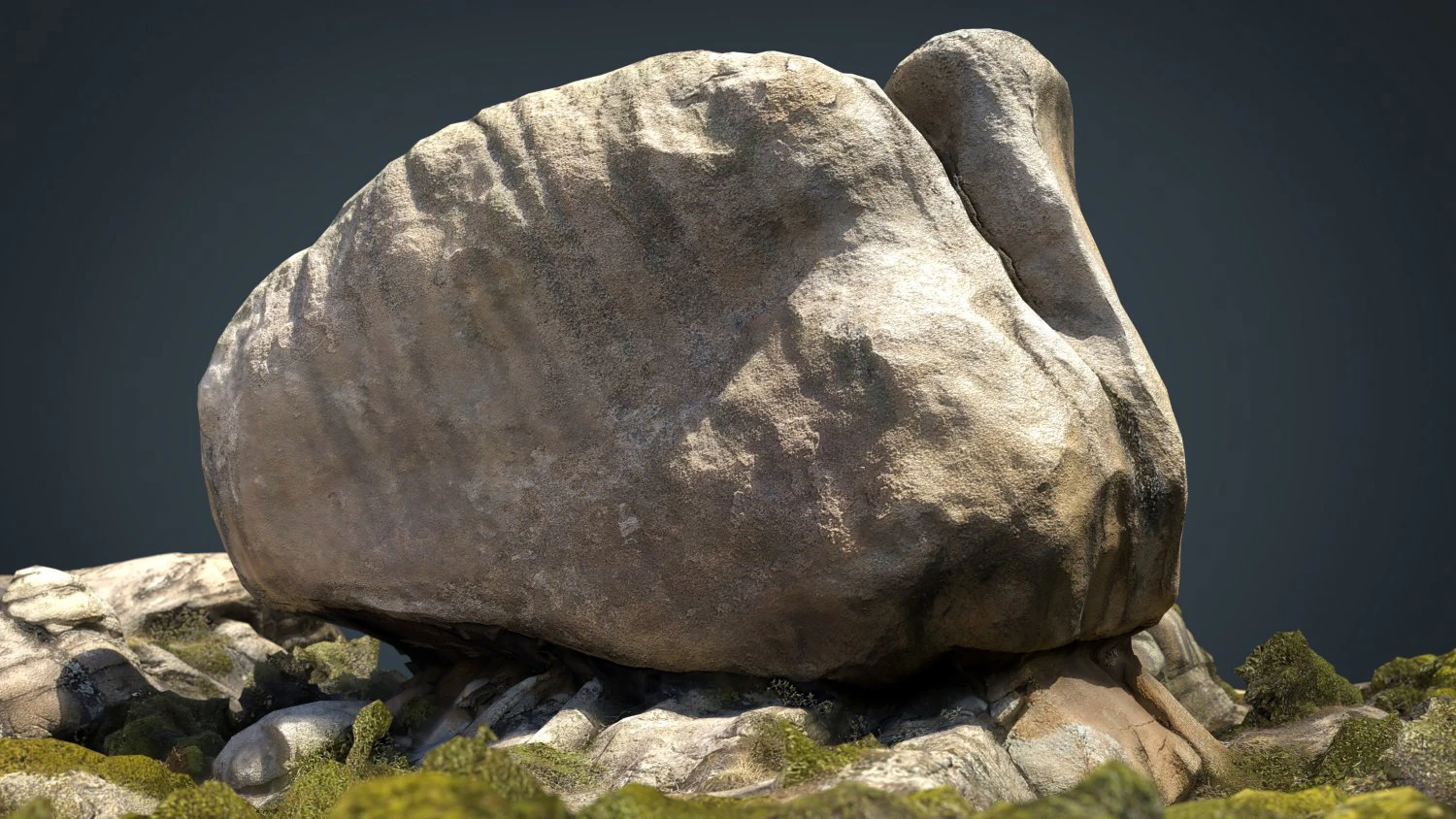 rock 32 3D Model .c4d .max .obj .3ds .fbx .stl .blend