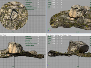 rock 32 3D Model