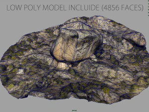 rock 32 3D Model