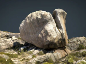 rock 32 3D Model