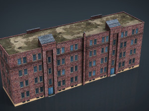 apartment building Model 3D