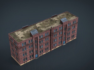 apartment building Model 3D