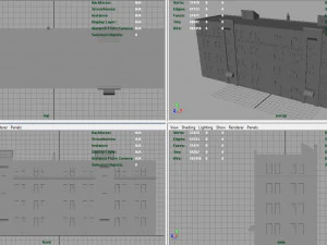 pr&eacute;dio de apartamentos Modelo 3D