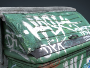 dumpster Modelo 3D