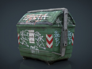 dumpster Modelo 3D