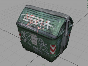 dumpster Modelo 3D