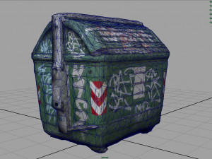 dumpster Modelo 3D
