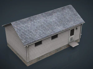detached garage 3D Model