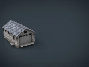 detached garage 3D Model