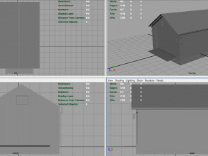 detached garage 3D मॉडल
