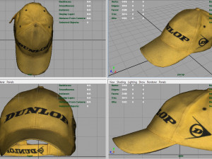 baseball cap Model 3D