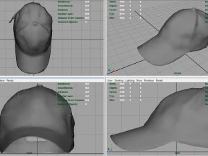 berretto da baseball Modello 3D