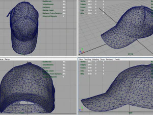 berretto da baseball Modello 3D