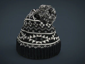 sombrero de invierno Modelo 3D