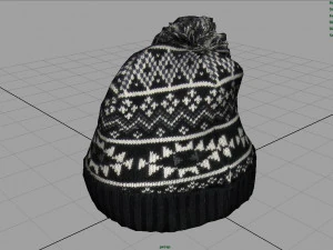 sombrero de invierno Modelo 3D