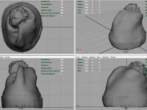 sombrero de invierno Modelo 3D