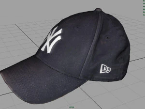 baseball cap 2 3D Model