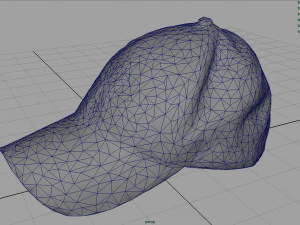 baseball cap 2 3D Model