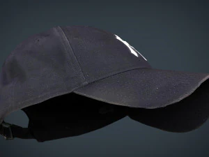 baseball cap 2 3D Model