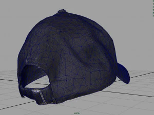baseball cap 2 3D Model