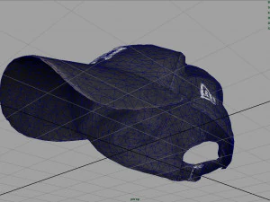 baseball cap 2 3D Model