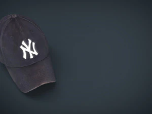 baseball cap 2 3D Model