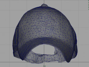 baseball cap 2 3D Model