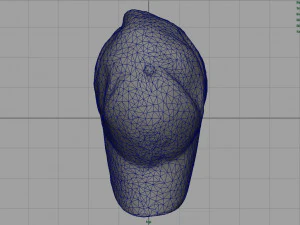 baseball cap 2 3D Model