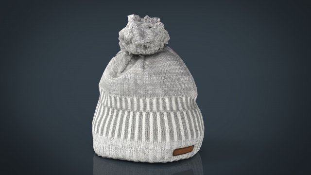 winter hat 2 Modèle 3D .c4d .max .obj .3ds .fbx .stl .blend 