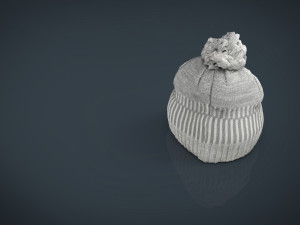 winter hat 2 Modèle 3D