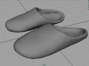 house slippers 3 3D Модель